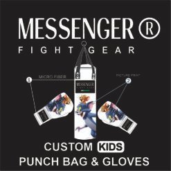 Custom Kids Bag & Gloves